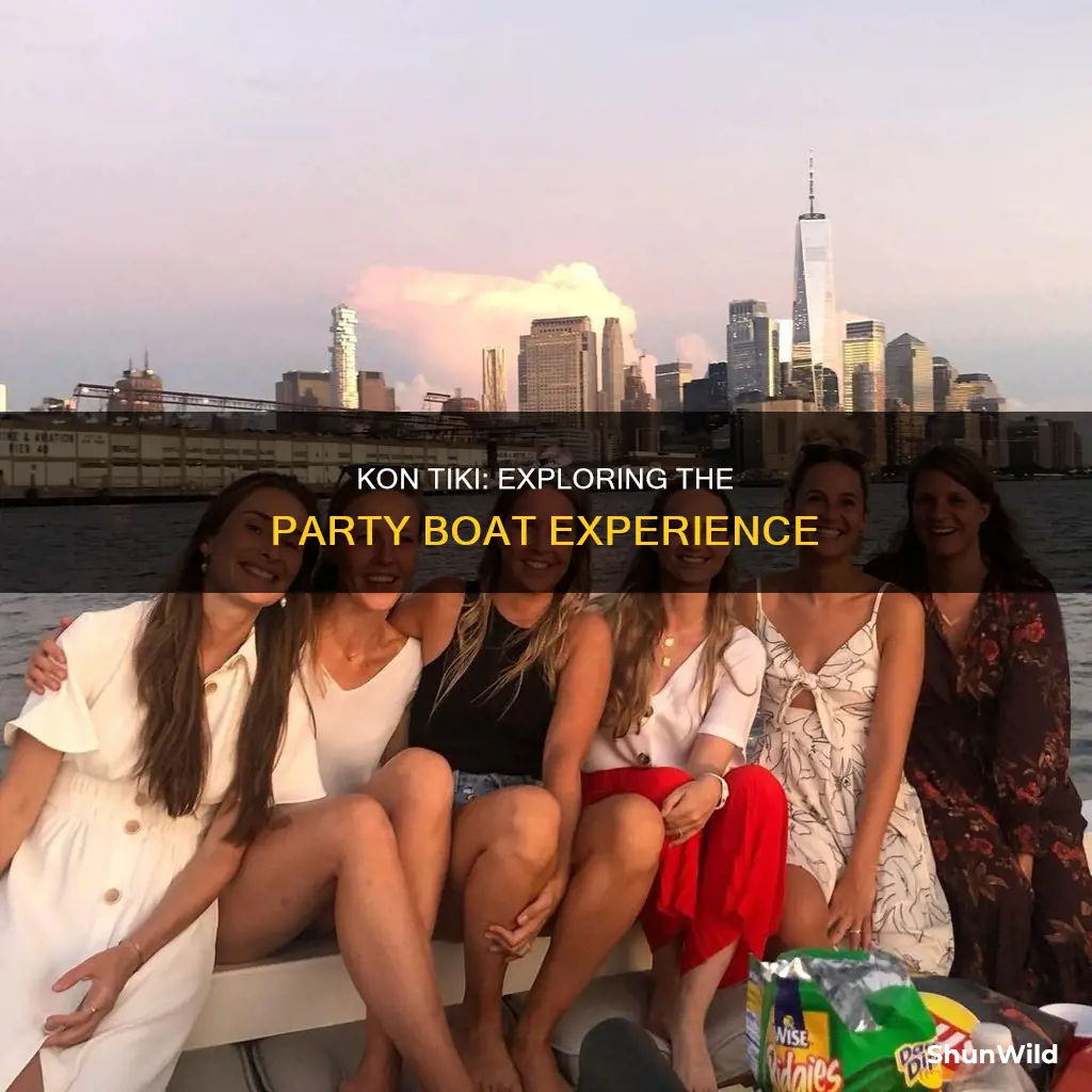 how does kon tiki party boat work