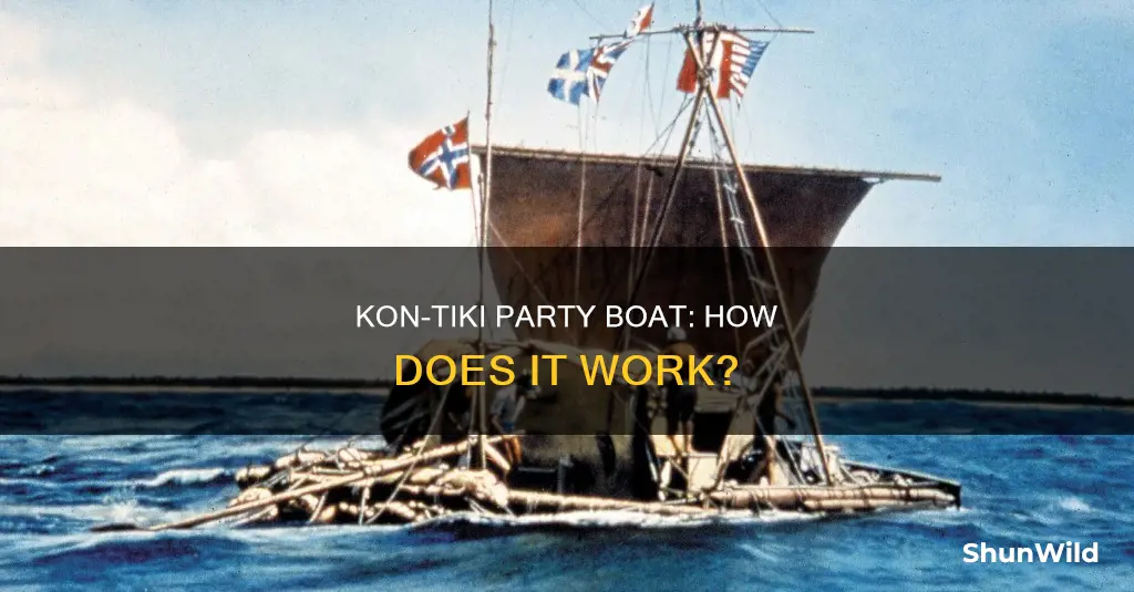 how does kon tiki party boat work
