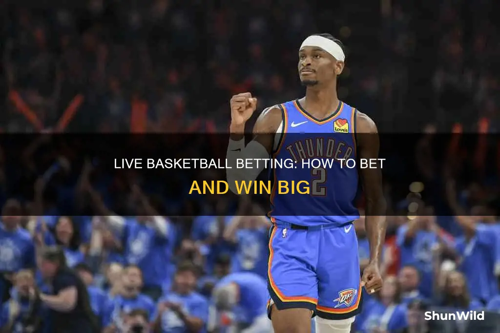 how does live betting work basketball
