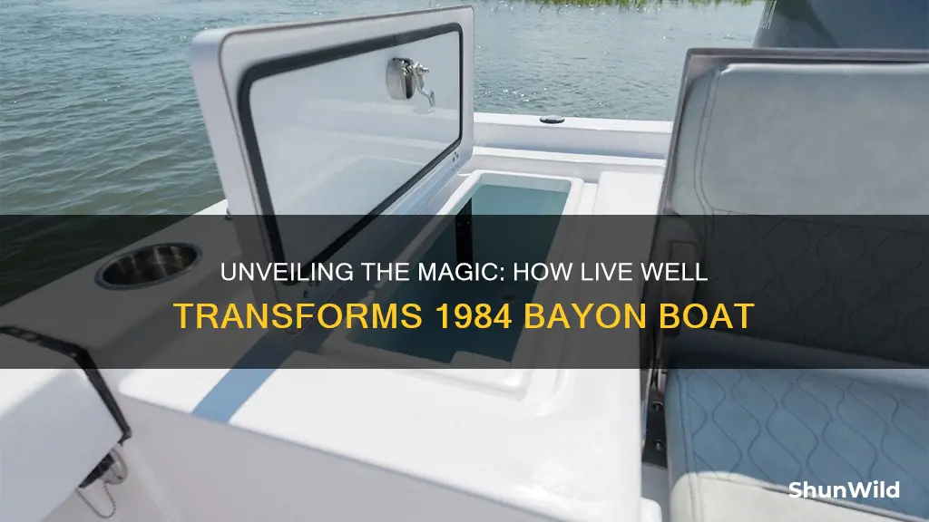 how does live well in 1984 bayon boat work