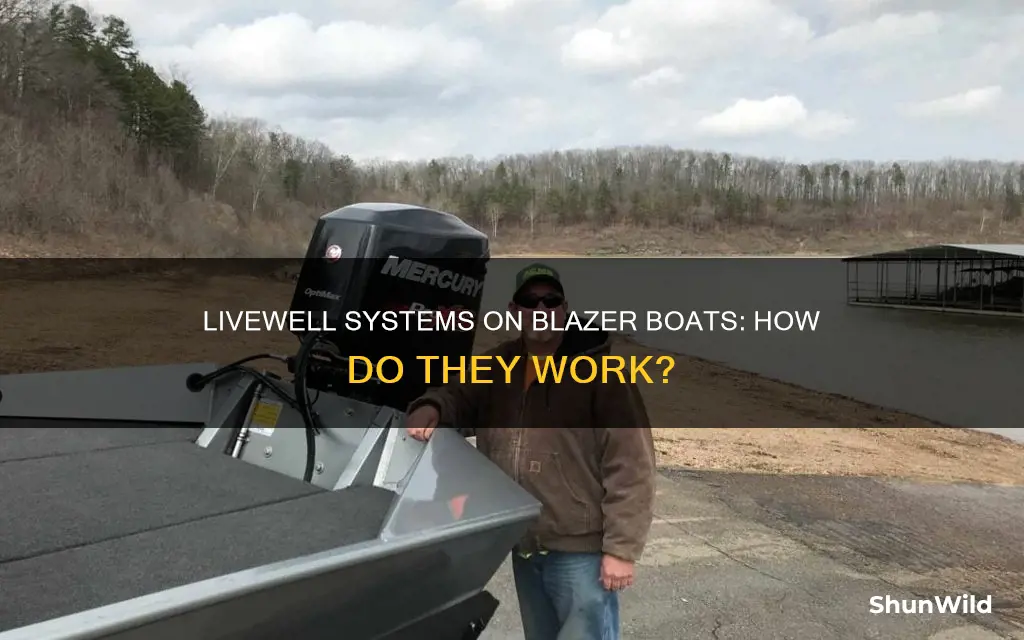 how does livewell on blazer boat work