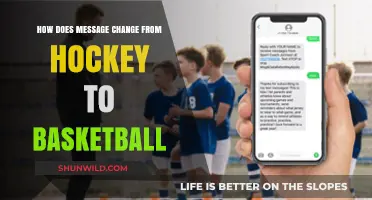 Switching Sports: Messaging Hockey to Basketball