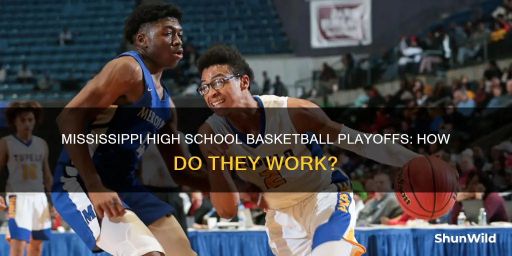 how does mississippi high school basketball playoffs work