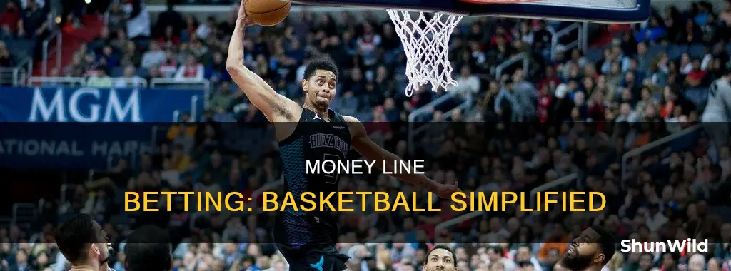 how does money line work in basketball