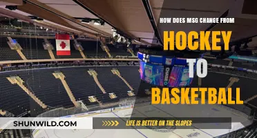 The MSG Evolution: Hockey to Basketball Transformation