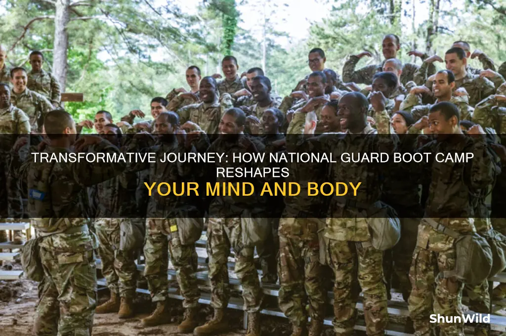 how does national guard boot camp change you