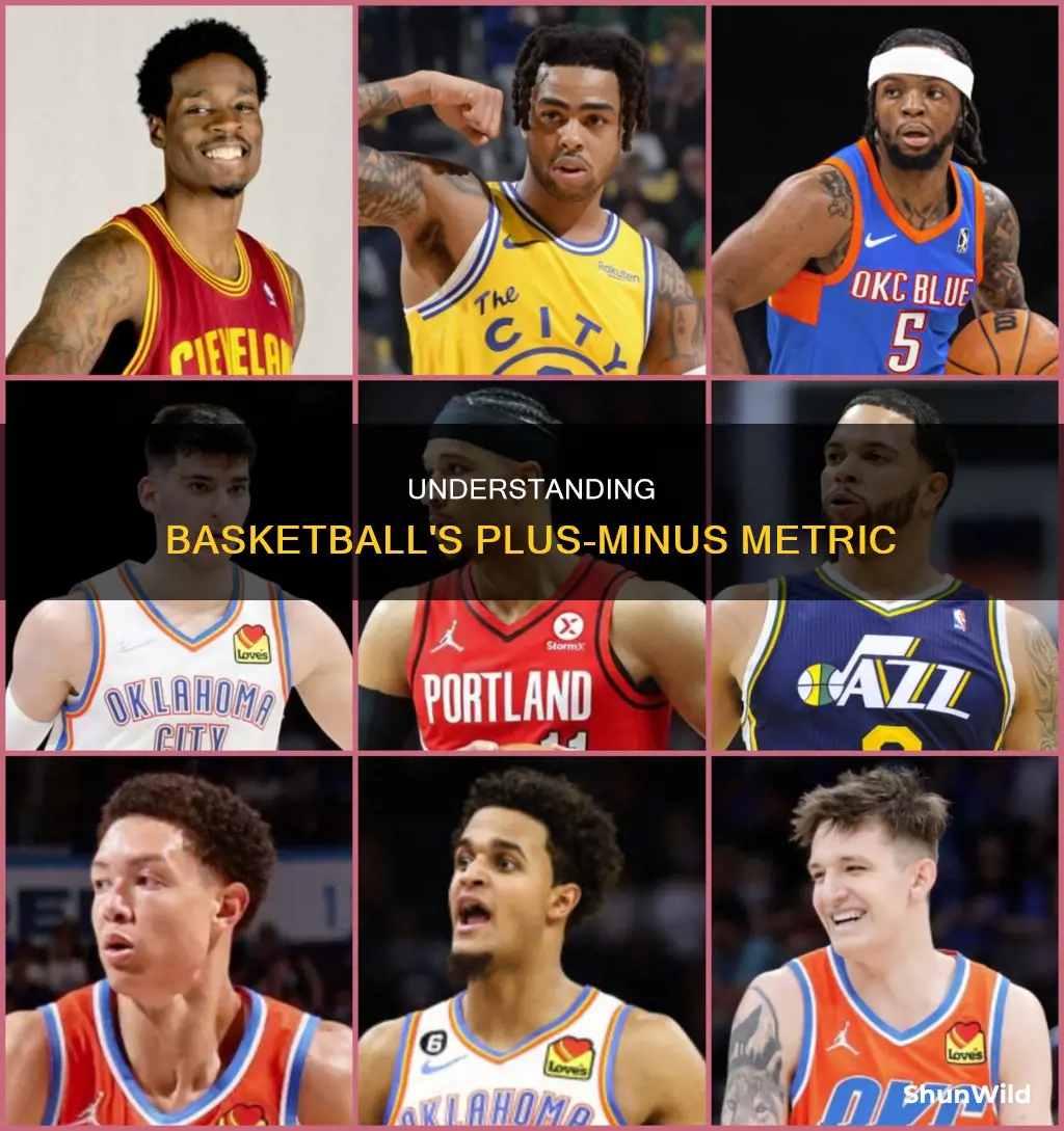 how does plus minus work in basketball