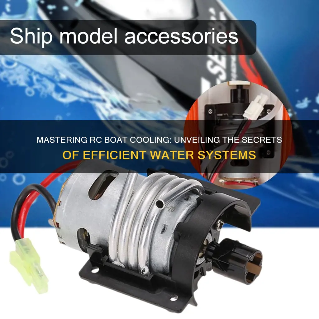 how does rc boat water cooling work