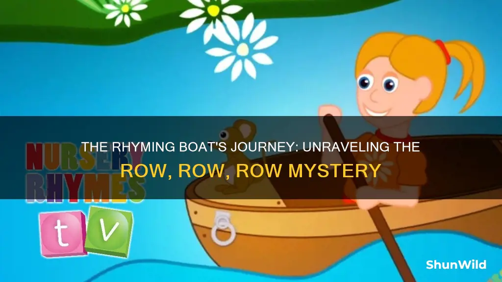 how does row row row your boat go