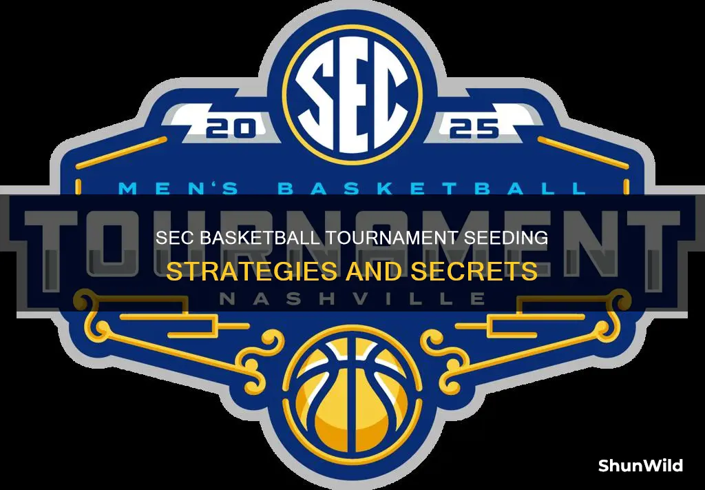how does seeding work sec basketball tournament