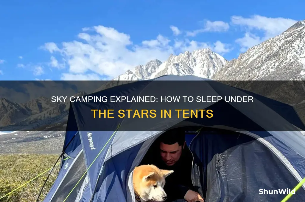 how does sky camping work