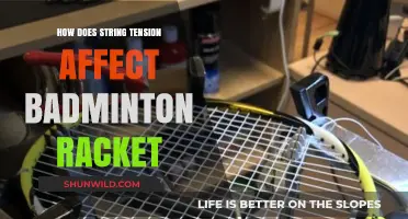 String Tension: Unlocking Badminton Racket Performance