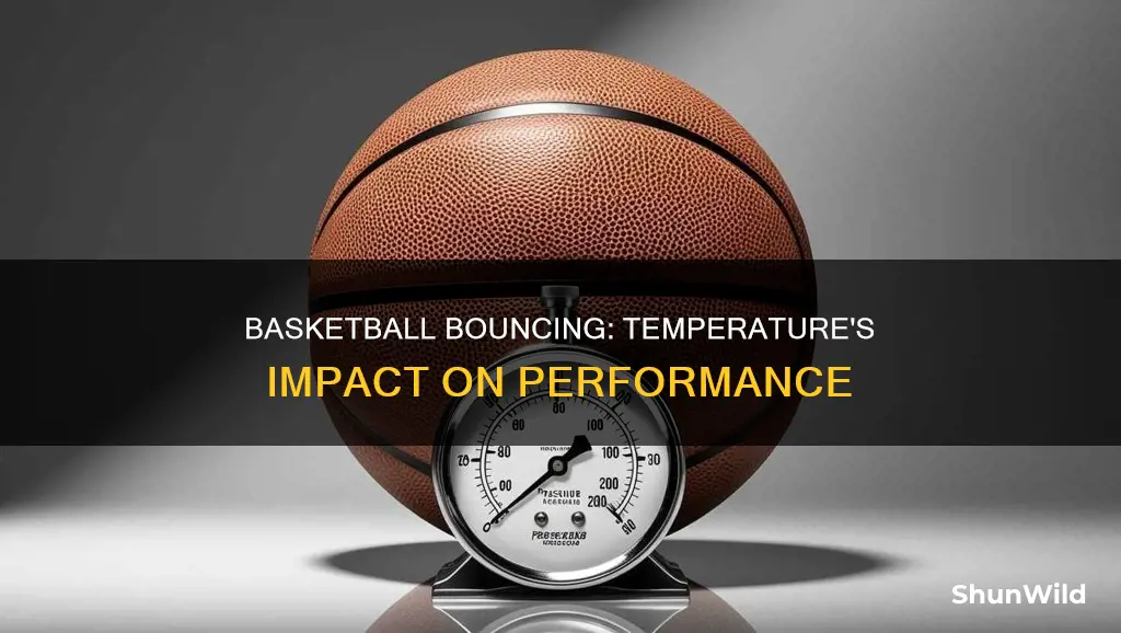 how does temperature affect a basketball