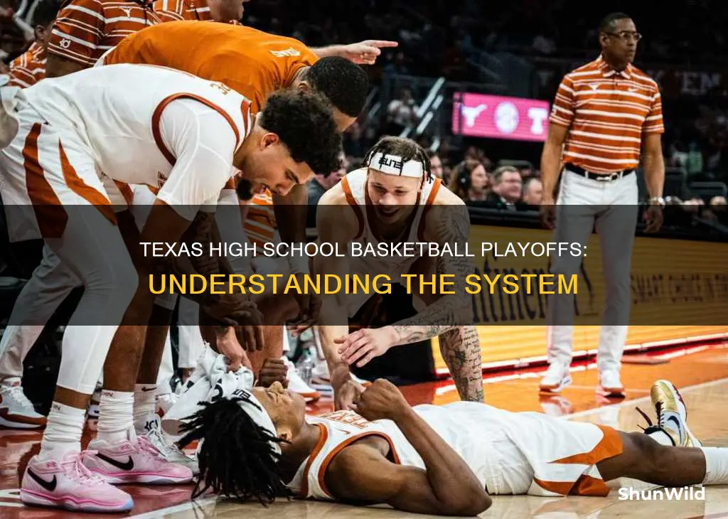 how does texas high school basketball playoffs work