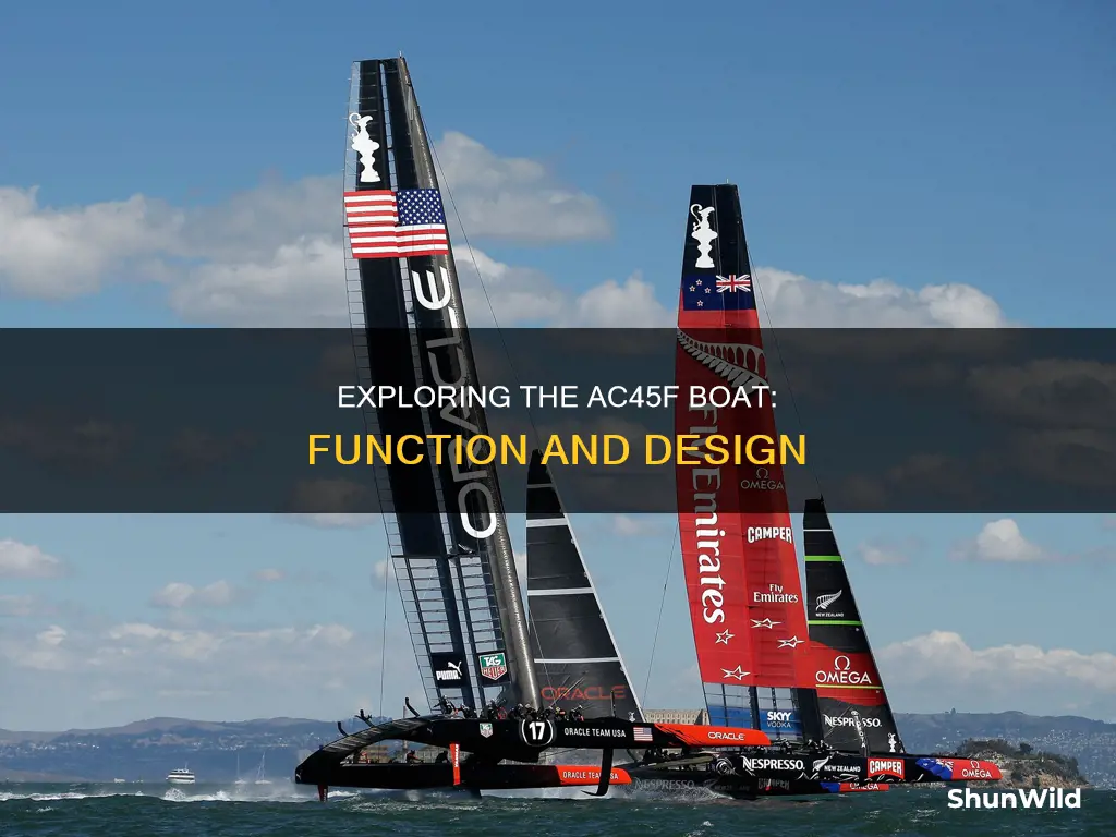 how does the ac45f boat work