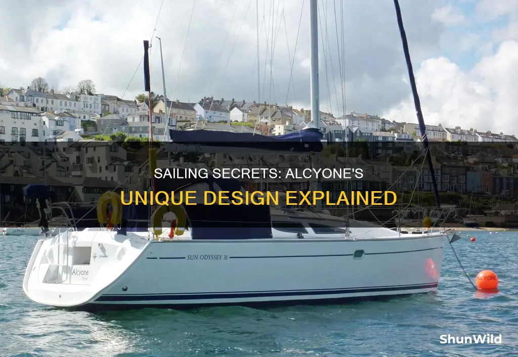how does the alcyone sail boat work