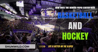 Denver Pepsi Center: Ice and Courts