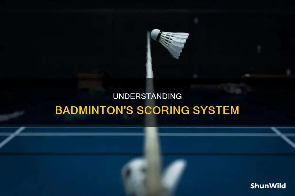 how does the scoring system work in badminton