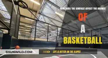 Basketball Bounces: Surfaces and their Impact