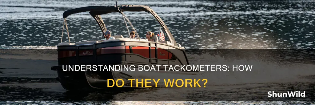 how does the tackometer work on a boat