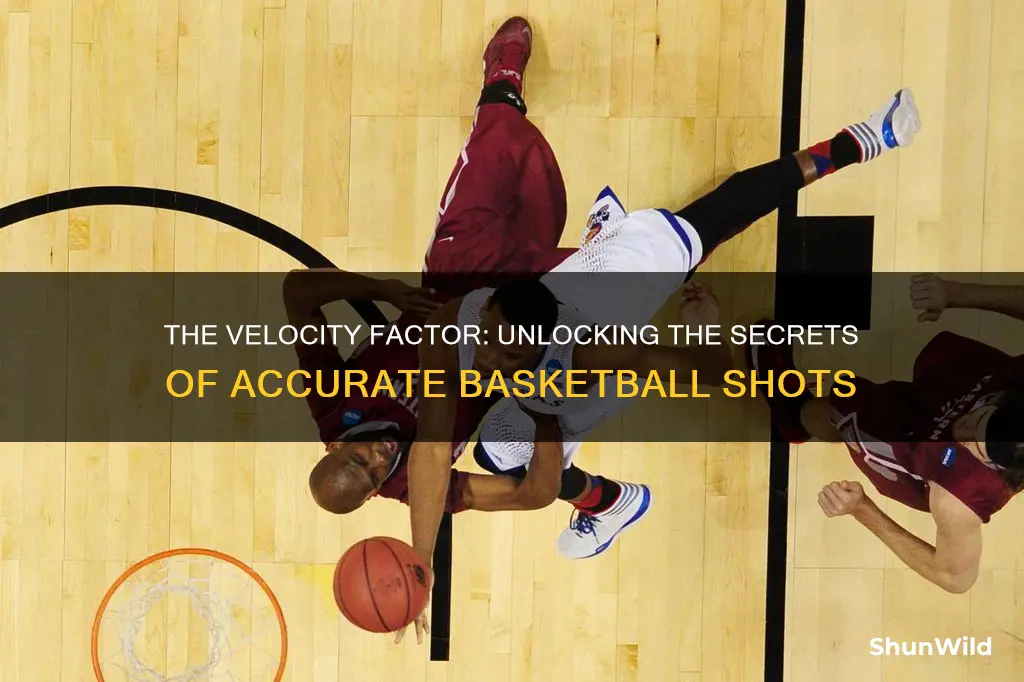 how does velcoity affect a basketball shot