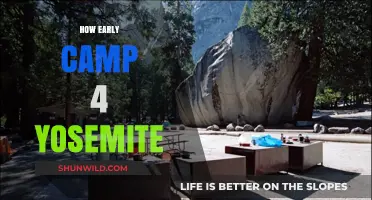 Early Access to Camp 4 Yosemite: Tips for Securing a Spot