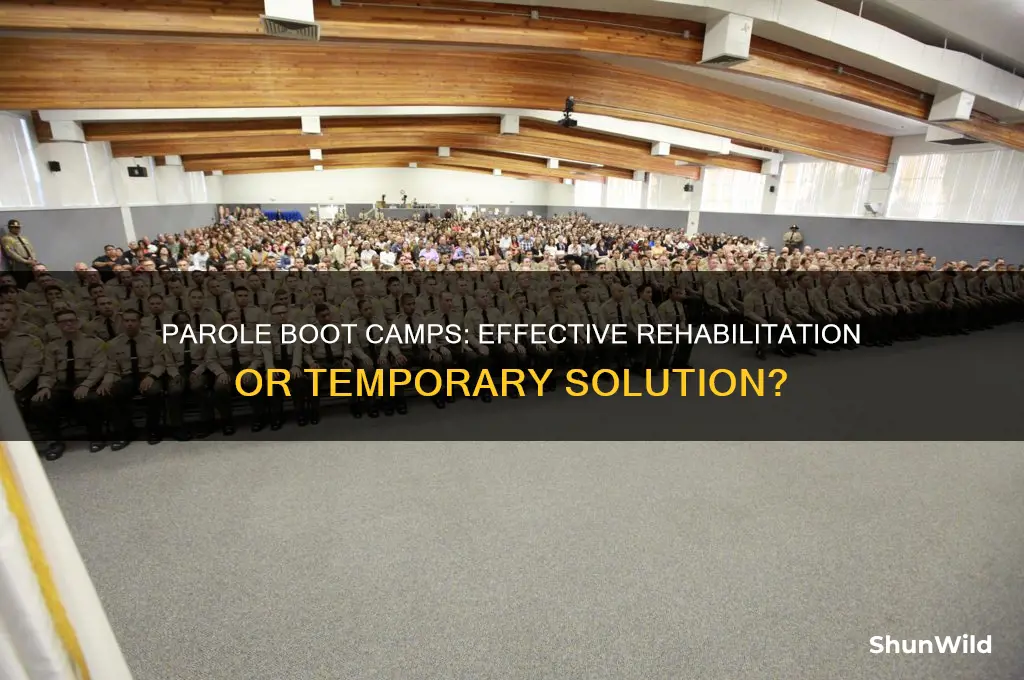 how effective are parole boot camp