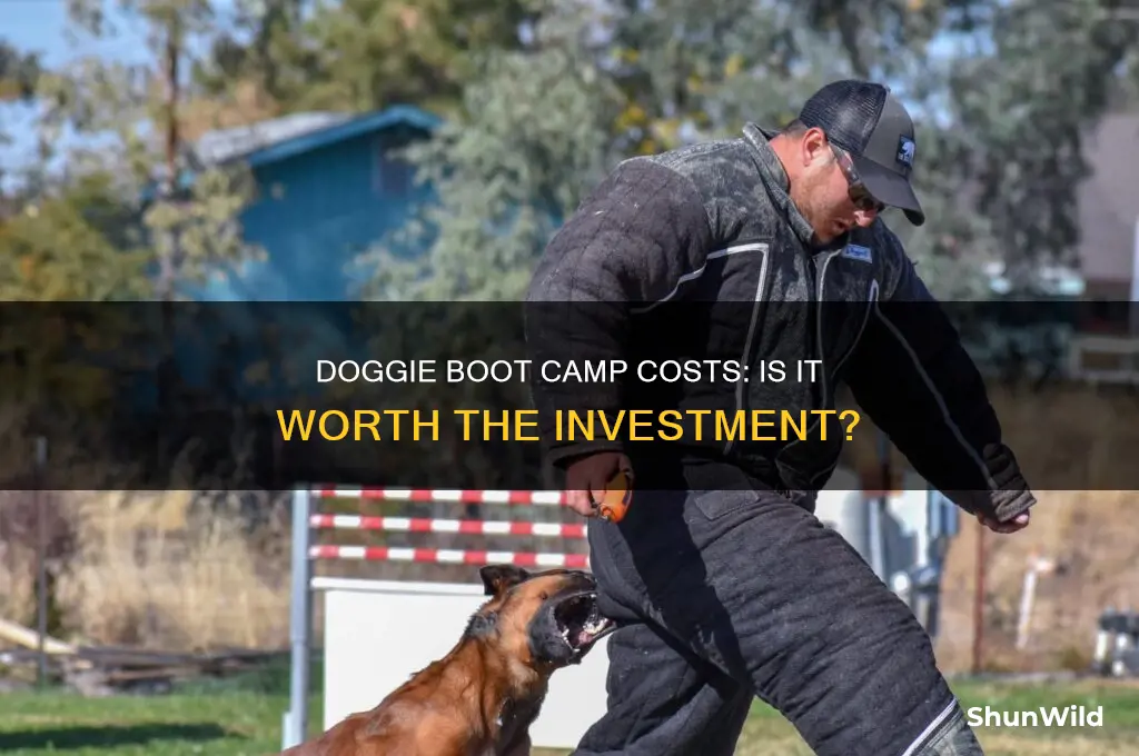 how expensice is doggie boot camp