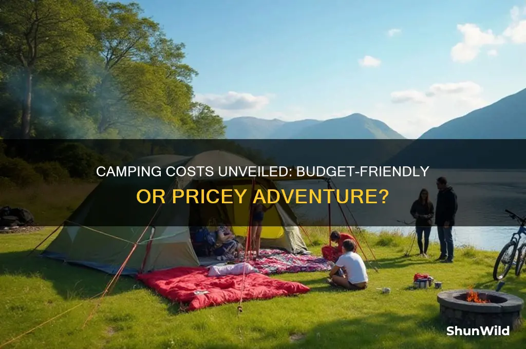 how expensive is camping