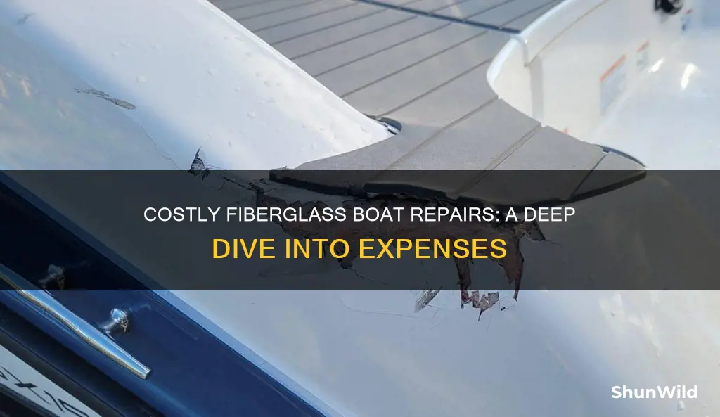 how expensive is fiberglass boat repair