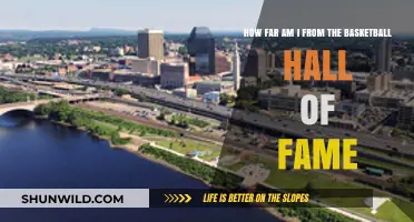 Where Legends Live: Basketball Hall of Fame Distance
