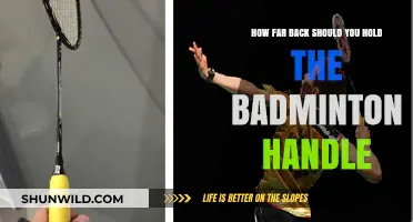 Gripping the Badminton Racket: Handle Placement for Beginners