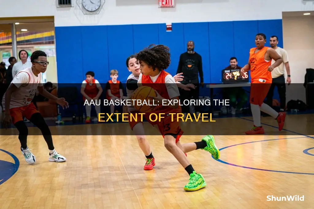 how far does aau basketball travel
