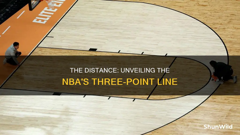 how far is a 3 point shot in basketball