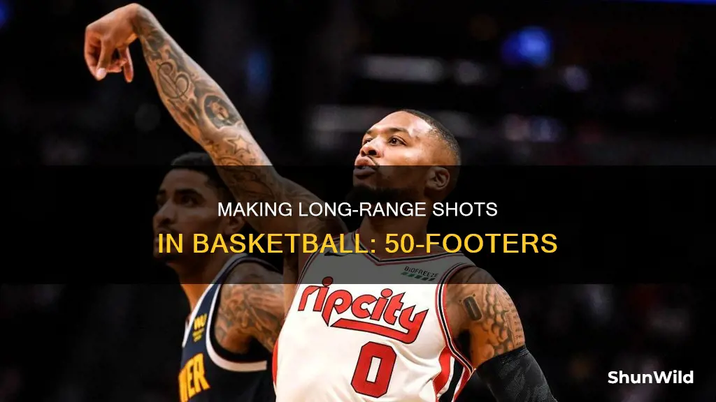 how far is a 50 foot shot in basketball