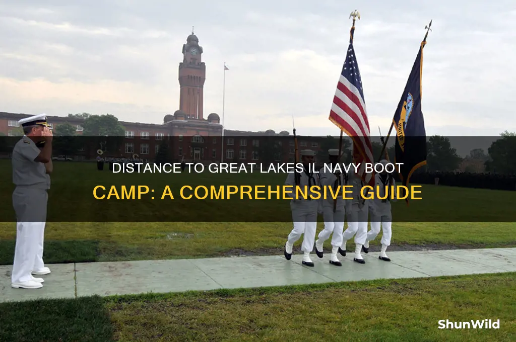 how far is great lakes il navy boot camp