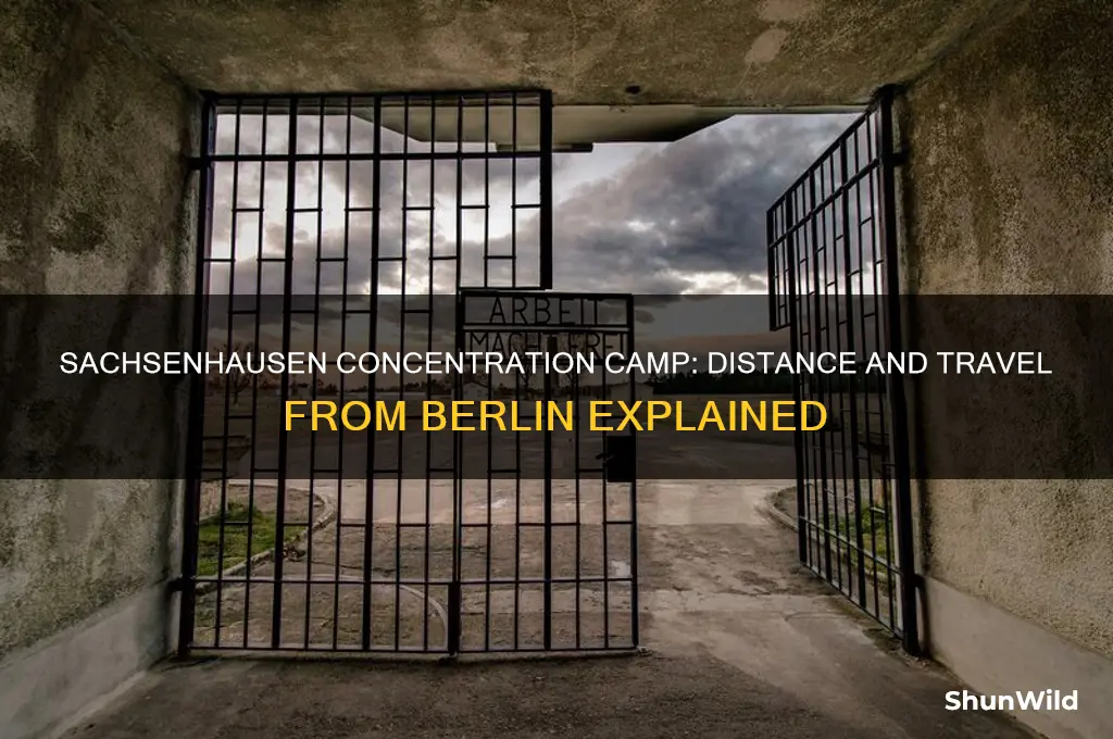 how far is sachsenhausen concentration camp from berlin