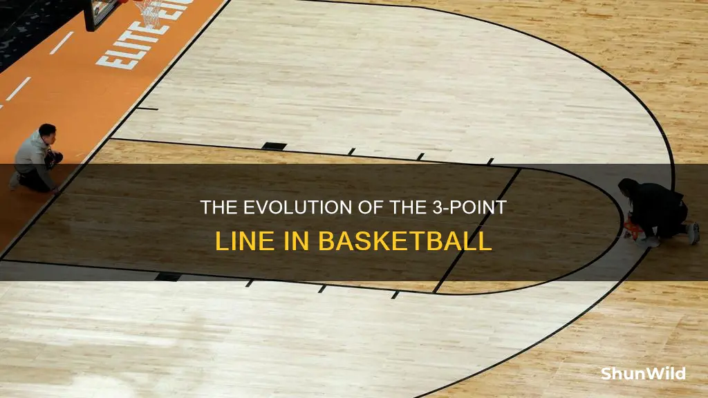 how far is the 3 point line in basketball leagues