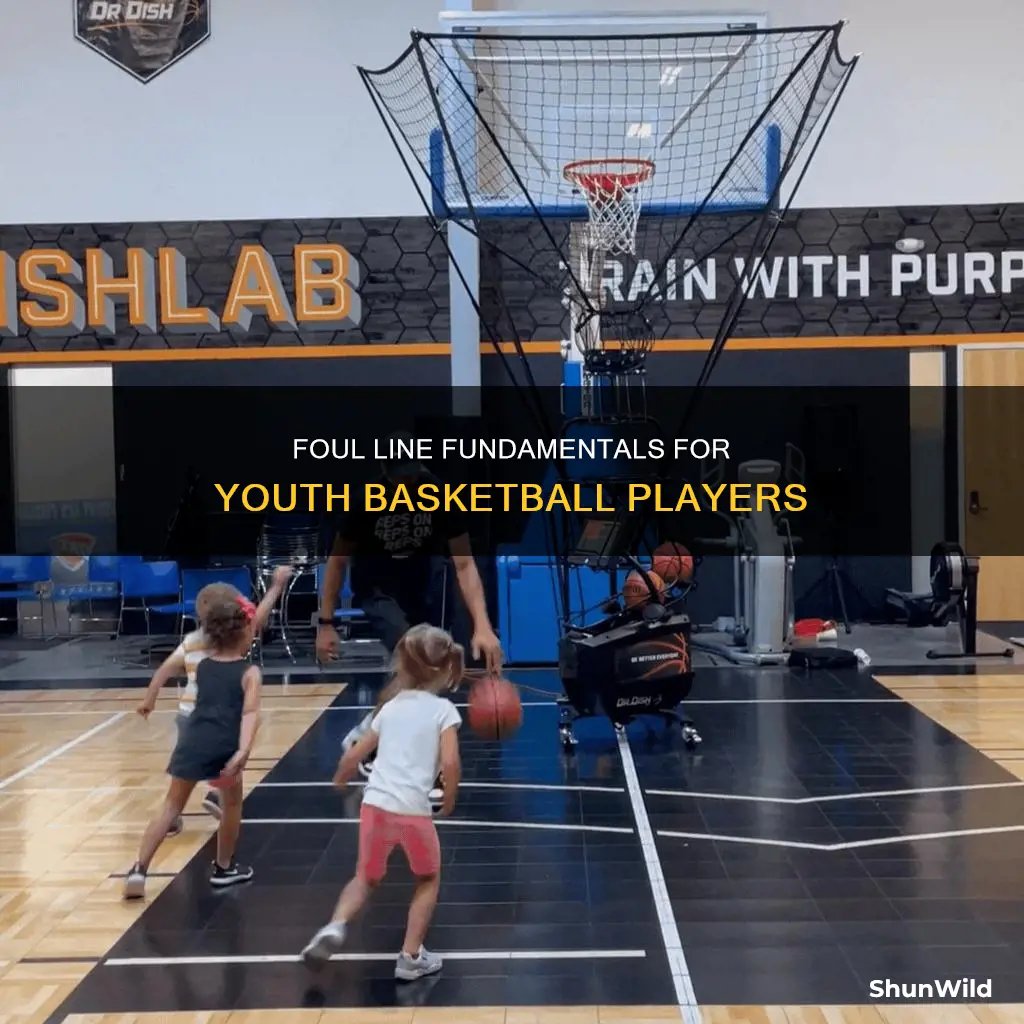 how far is the foul line in youth basketball