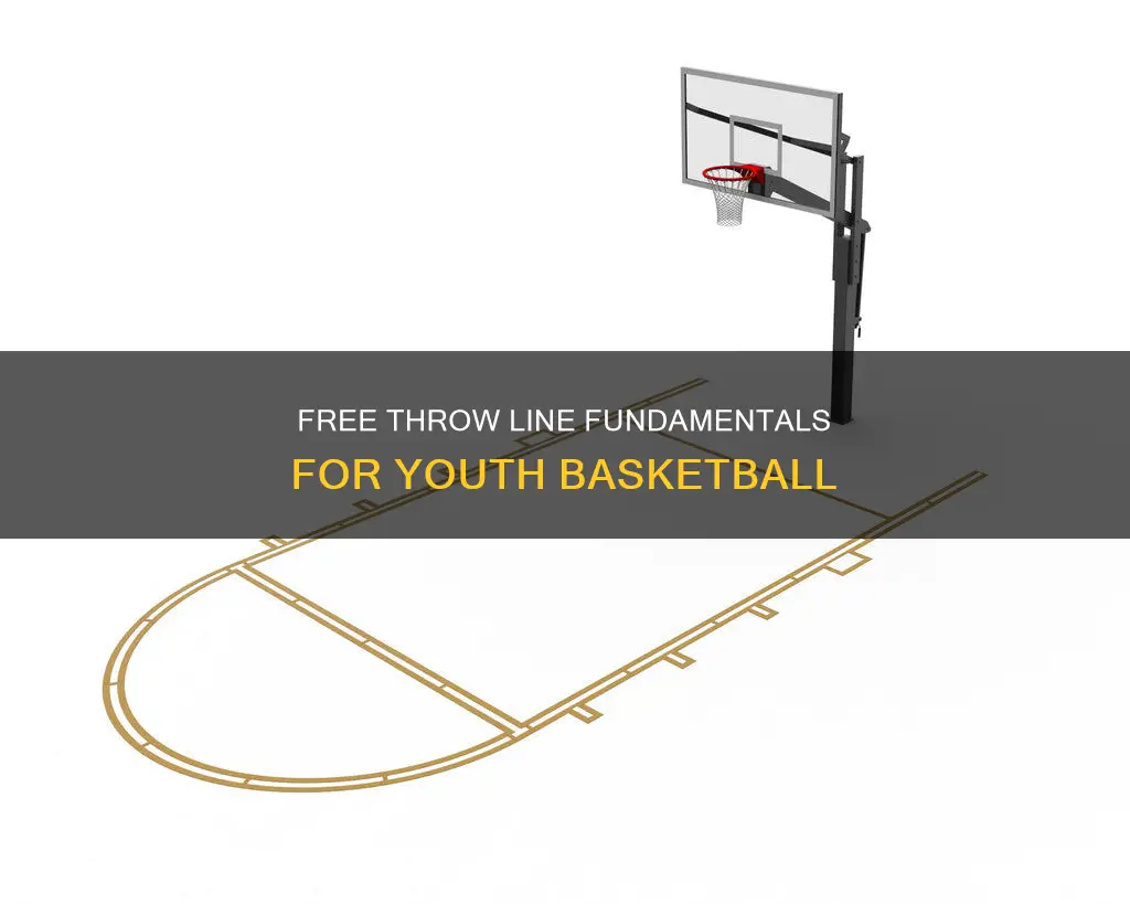 how far is the free throw line in youth basketball