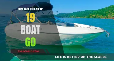 Boating Bliss: 50 HP Engine, Top Speed Explored
