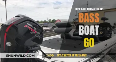 Bass Boat Speed: 115 HP Engine's Limit