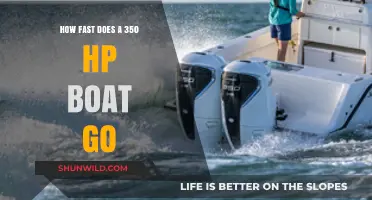 Unleashing the Power: A 350 HP Boat's Top Speed