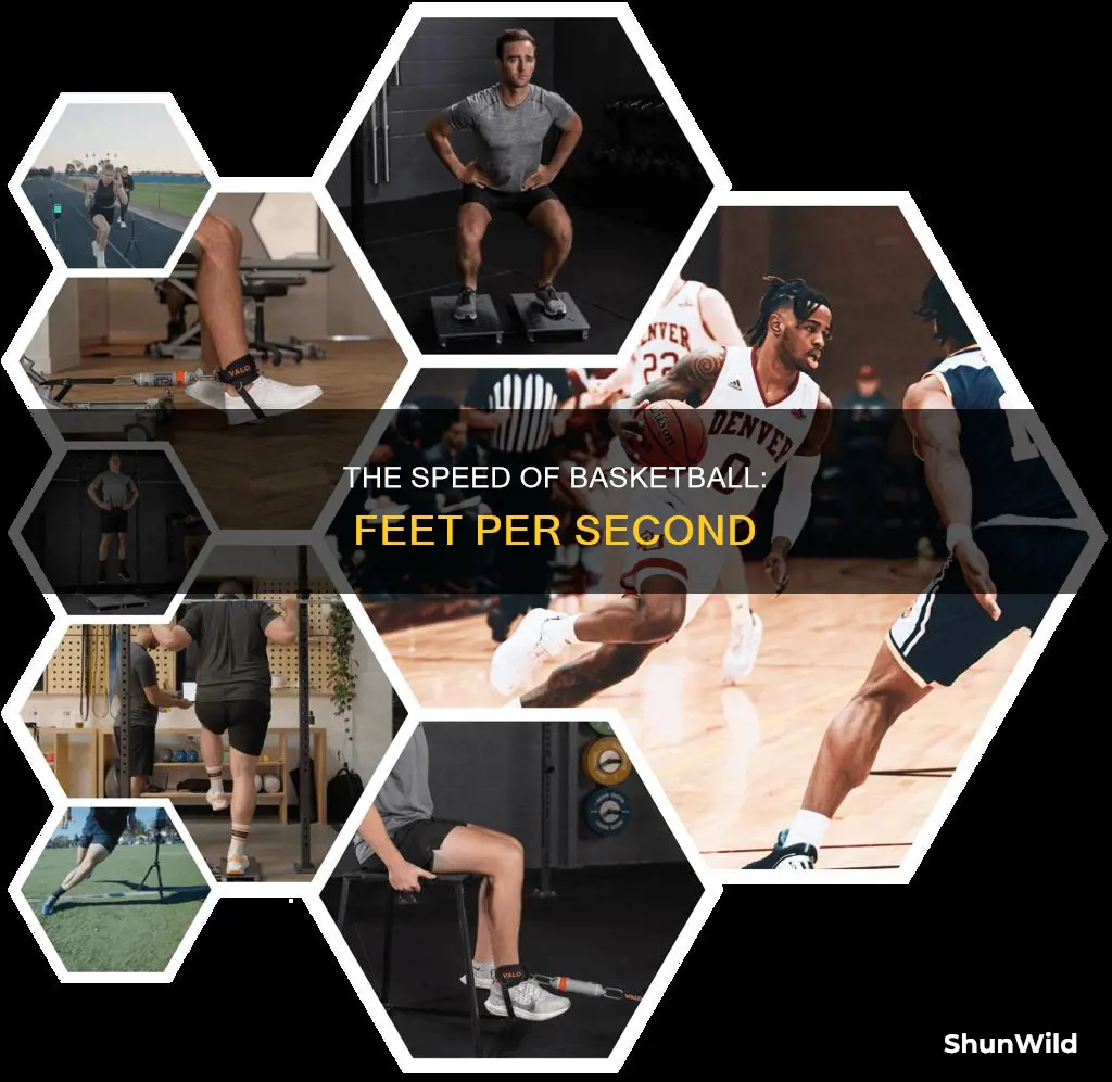 how fast does a basketball travel feet per second