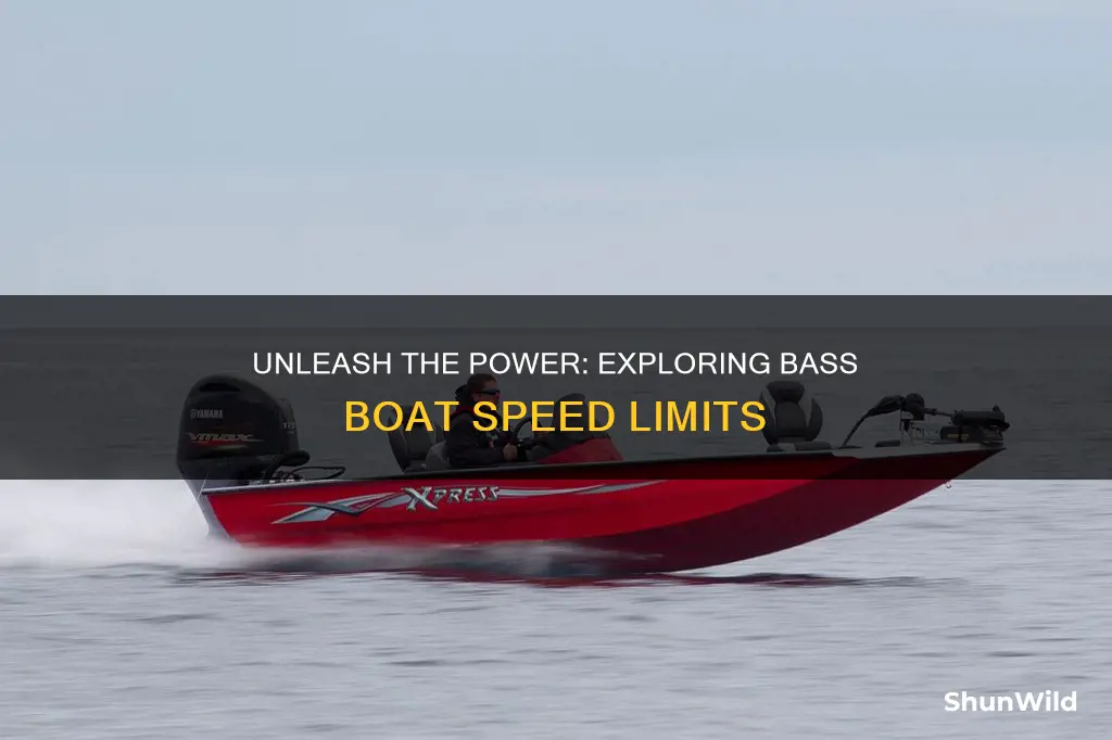 how fast does a bass boat go