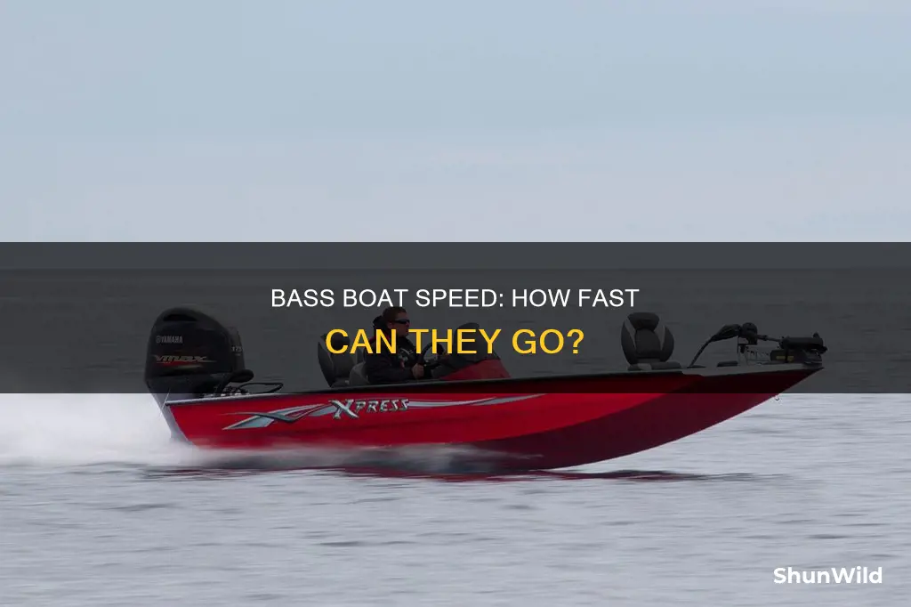 how fast does a bass boat go