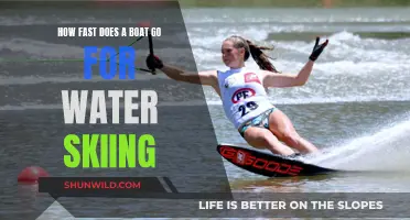 Water Skiing: How Fast Do Boats Typically Go?