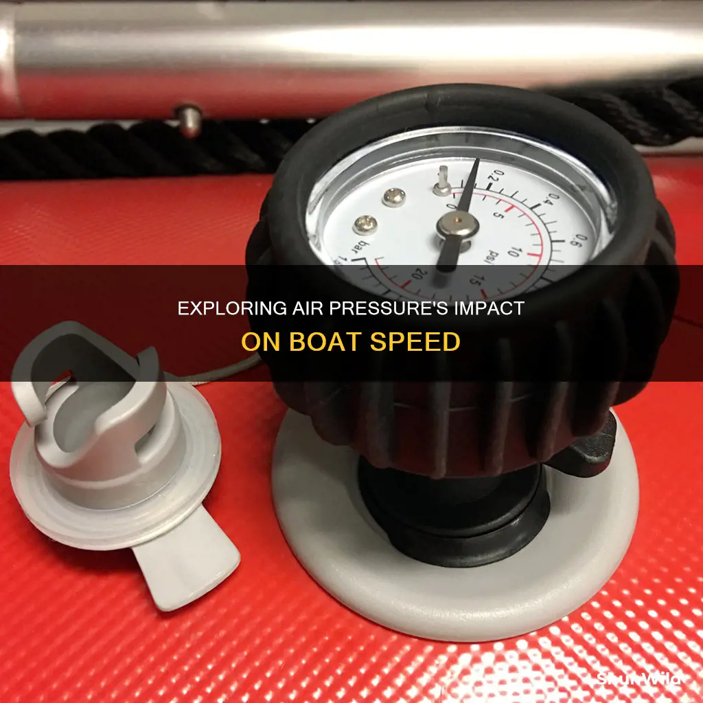 how fast does a boat go that has air pressure