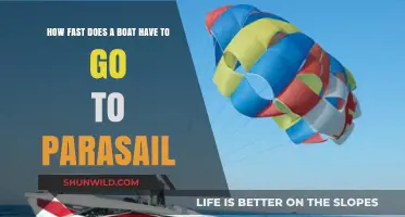 Parasailing Speed: Unlocking the Secrets of Boat Velocity