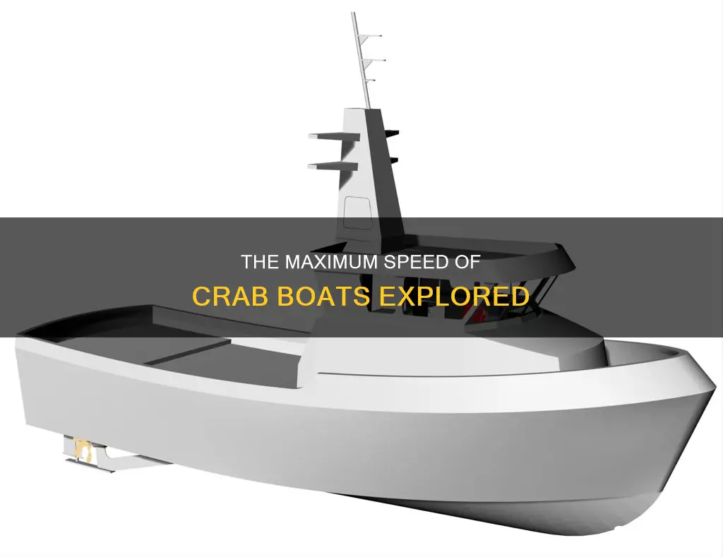 how fast does a crab boat go